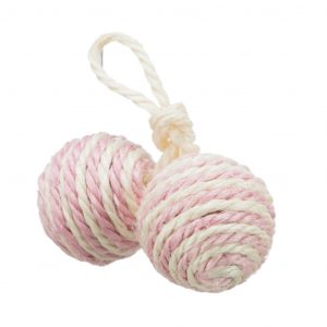 2 PALLINE CON CORDA LalloHallo