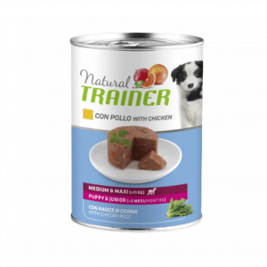 NATURAL TRAINER MEDIUM-MAXI PUPPY&JUNIOR Natural Trainer, natural trainer puppy, cibo natural trainer, natural trainer cani,