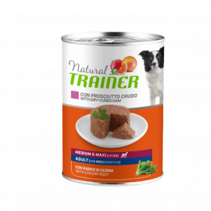 NATURAL TRAINER MEDIUM-MAXI ADULT Natural Trainer, natural trainer adult, natural trainer adulto, maxi natural trainer adult, natural trainer cani umido, bocconcini per cani adulti,