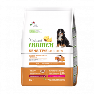 NATURAL TRAINER M/M SENSITIVE NO GLUTEN PUPPY&JUNIOR Natural Trainer