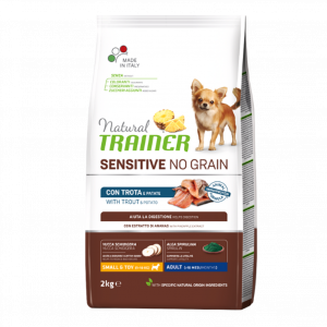 NATURAL TRAINER SMALL&TOY SENSITIVE NO GRAIN ADULT Natural Trainer