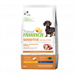 NATURAL TRAINER SMALL&TOY SENSITIVE NO GLUTEN ADULT, Natural Trainer