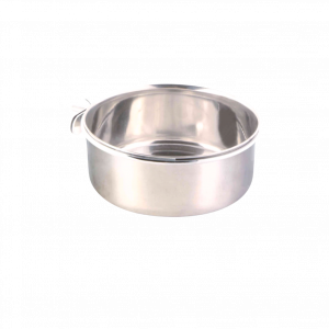 CIOTOLA CON SUPPORTO - IN ACCIAIO INOX A VITE TRIXIE, ciotola per uccelli,