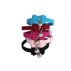Collare per gatto in velluto con campanellino, collare per gatto, collare per gatti, collare gatto con campanellino, collare elegante gatto, collare elegante gatti, collare in velluto colorato,