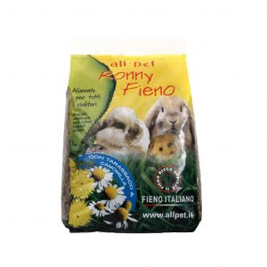 All-Pet Fieno Ronny Tarassaco e Camomilla, All-Pet, alimento per roditori,