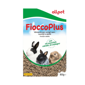 FIOCCO PLUS All-Pet, fiocco plus, allpet fiocco plusa, mangime per coniglio nano, mangime per coniglio, mangimi per roditori,