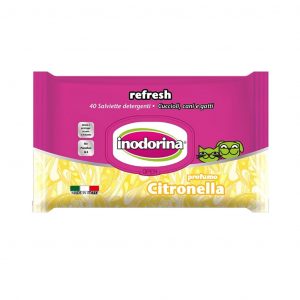 INODORINA REFRESH- Salviette Inodorina, Inodorina Refresh Citronella 40 pezzi