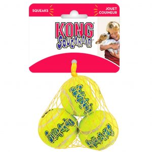 Kong Palla Tennis SqueakAir, palla per cani, palle per cani, pallina cane, gioco da riporto per cani, gioco da riporto cane, giochi per cani,