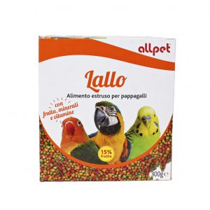 LALLO ALIMENTO ESTRUSO PER PAPPAGALLI All-Pet, All-Pet Lallo estruso per pappagalli, estruso per pappagalli,