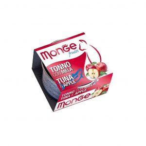 MONGE GATTO FRUIT ALIMENTO UMIDO TONNO Monge, Monge Fruits Tonno con Mela