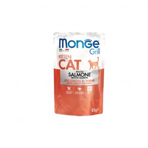 MONGE GRILL KITTEN CAT Monge, monge cibo grill kitten,