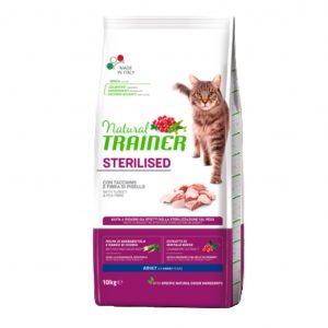 crocchette gatto natural trainer, natural trainer crocchette, croccantini natural trainer, croccantini natural trainer gatto, natural trainer adult sterilised, trainer natural adult sterilised, croccantini sterilised gatto,