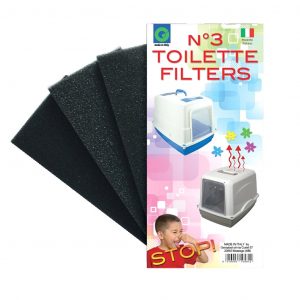 Filtro di ricambio per lettiera Filtro ai carboni attivi