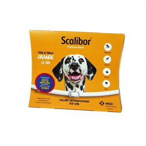 SCALIBOR COLLARE ANTIPARASSITARIO PER CANI MSD Animal Health, collare antiparassitario per Labrador, collare antipulci per pastore tedesco, collare antipulci per cani grandi, scalibor antipulci per cani, collare scalibor antizecche,