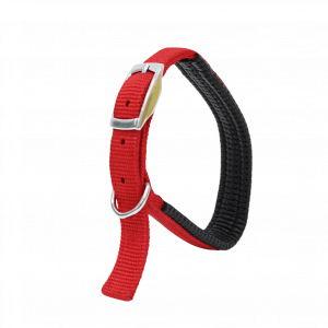 Collare in nylon imbottito, collare per cani eleganti, collari per cani di taglia grande,