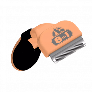 8in1 Perfect Coat DeShedder, spazzola per gatto, spazzola gatto, toelettatura gatto, gatto perde il pelo,