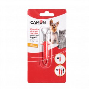Camon Pinzetta per zecche cani e gatti,