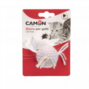 Gioco Palla colorata con sonaglio, giochini per gatti,