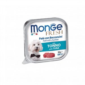 Monge Fresh Adult Tonno gr.100, umido cane monge,