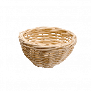 Fondello nido in vimini, nido perr uccelli,