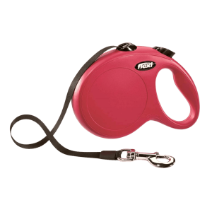 Flexi New classic in fettuccia rosso,