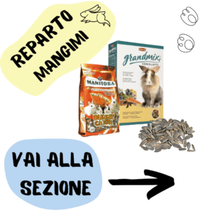 Alimentazione di qualità per roditori Mangimi realizzati con i migliori ingredienti Mangimi