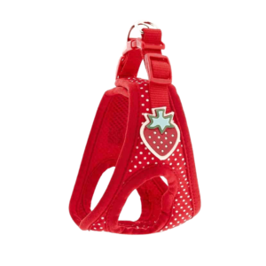 Ferribiella Pettorina Pois Fragola, Pettorine per cani, Ferribiella,