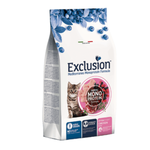 Exclusion Mediterraneo Monoprotein Kitten Pollo, Exclusion,