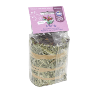 Homefriends Timothy Hay Roll con Rosacanina, Homefriends, ideale per roditori domestici,