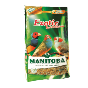 Manitoba Exotic Best Premium, Manitoba, mangime per uccelli esotici,