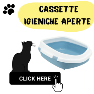 Toilette per Gatti Aperte