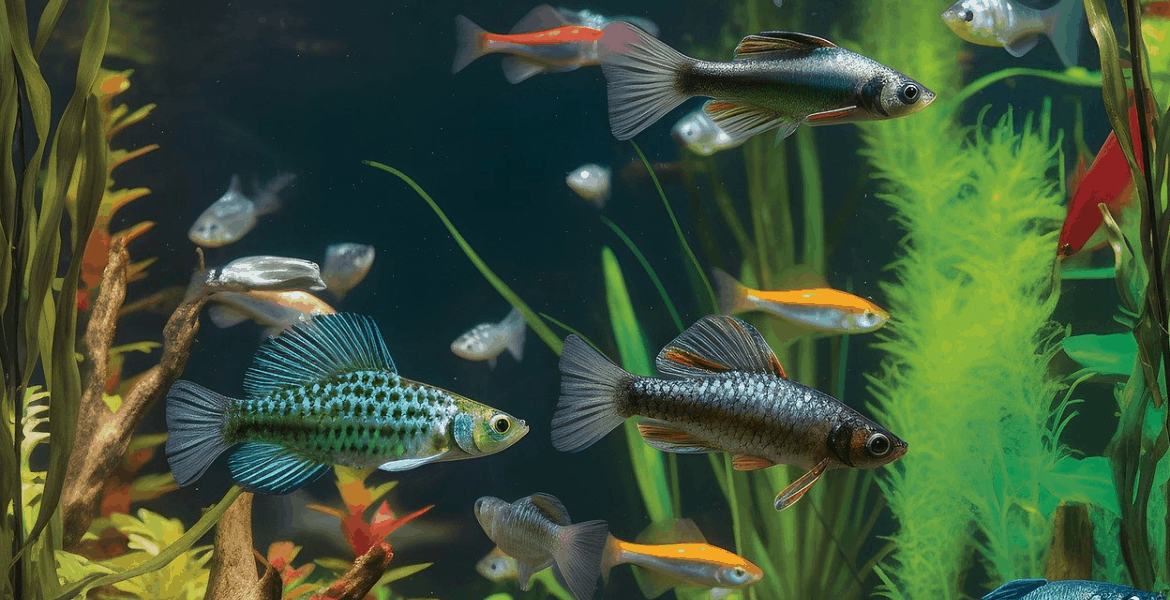 Mangimi per pesci, mangimi composti per pesci, mangimi per pesci tropicali,