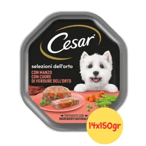 Cesar Selezioni dell'orto con Manzo con Cuore di Verdure