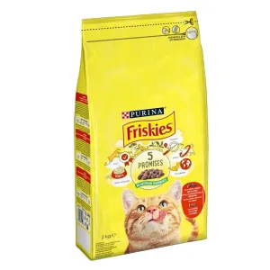 Friskies Gatto Adult con Manzo 2kg,