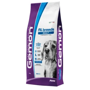 Gemon Adult All Breeds 15kg by Monge con Tonno e Riso,