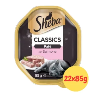 Sheba Gatto Patè Classic Gusto Salmone,