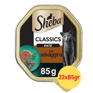 Sheba Gatto Patè Classic Gusto Selvaggina